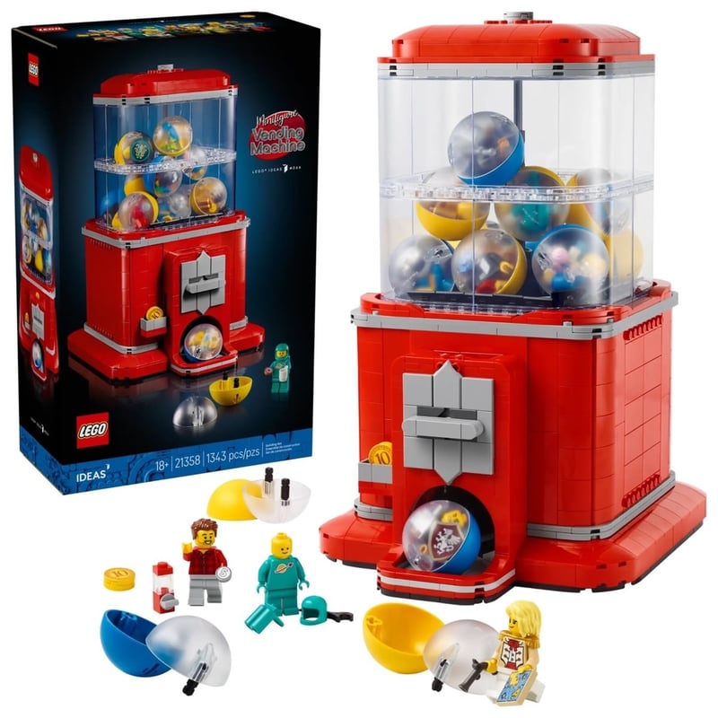 人偶扭蛋機 Minifigure Vending Machine